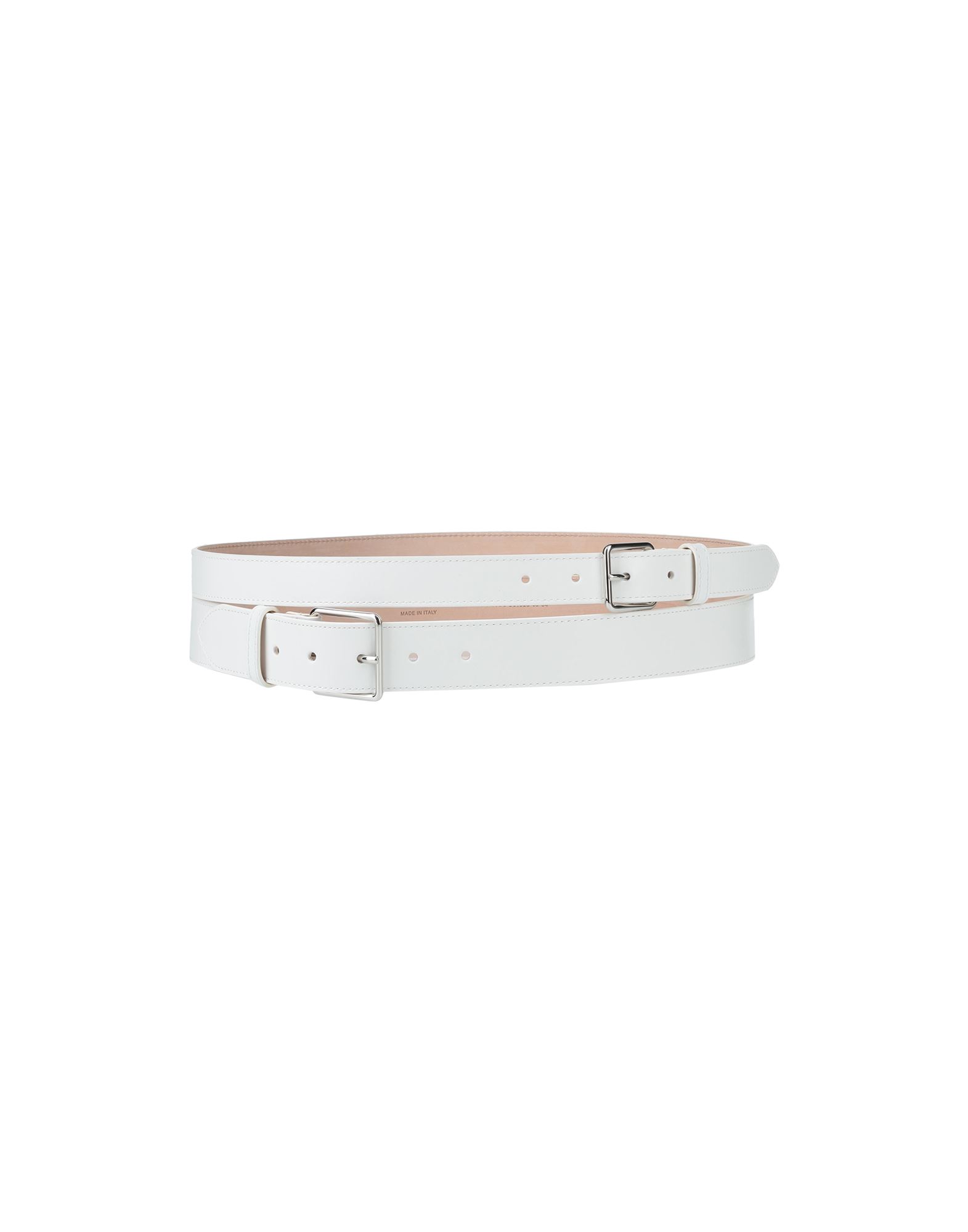 Alexander Mcqueen Belts In White
