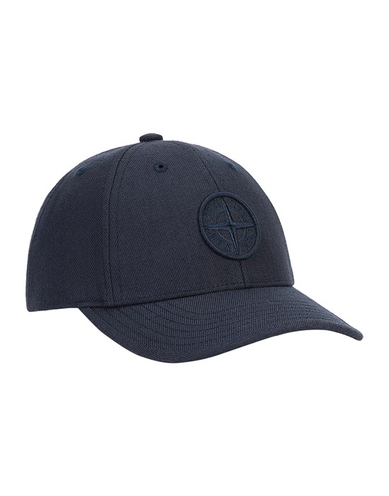 STONE ISLAND BABY 91263 Cap Man Blue