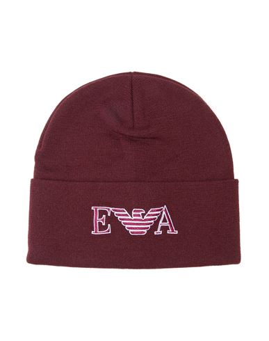 Man Hat Garnet Size L/XL Virgin Wool, Acrylic