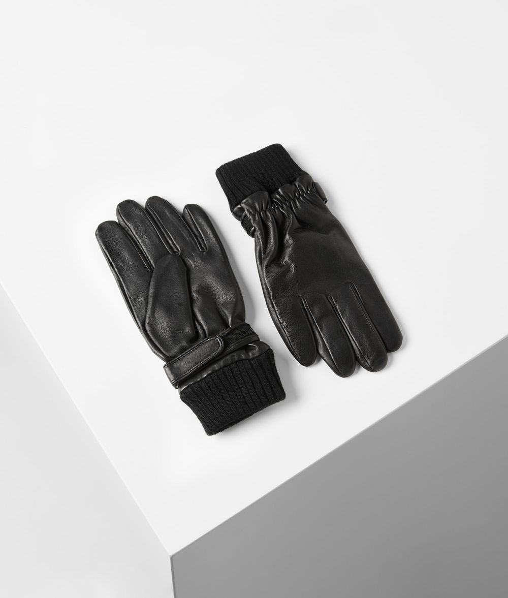 Karl Lagerfeld Gants en cuir