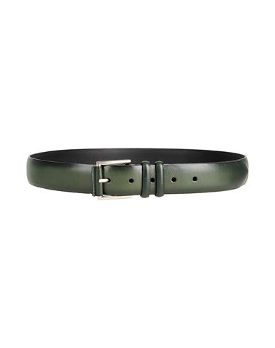ORCIANI ORCIANI MAN BELT DARK GREEN SIZE 42 SOFT LEATHER 