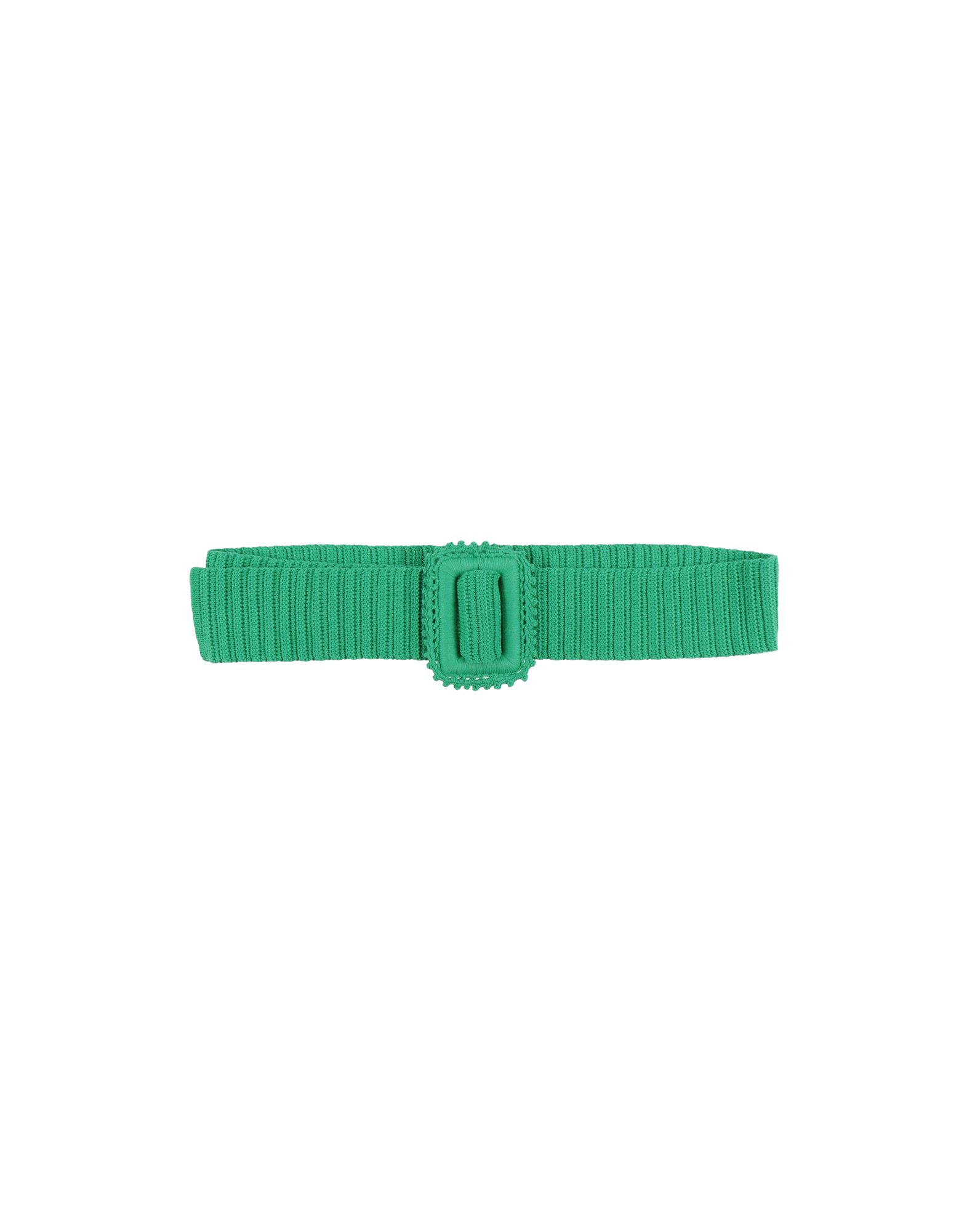 Msgm Belts In Green