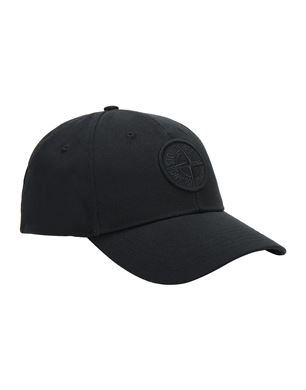 stone island hat white