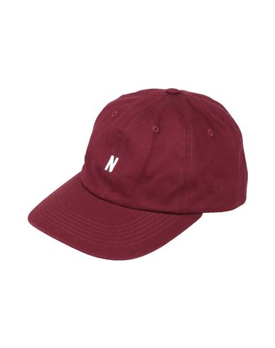 Norse Projects Man Hat Burgundy Size Onesize Cotton In Red