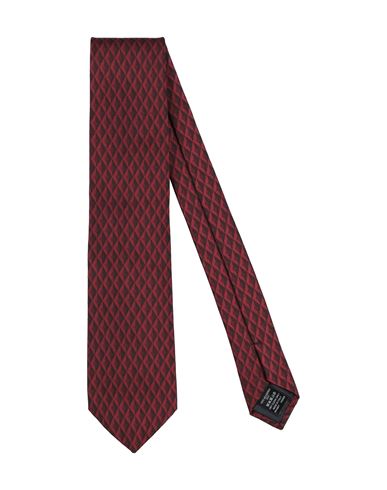 Shop Dunhill Man Ties & Bow Ties Brick Red Size - Mulberry Silk