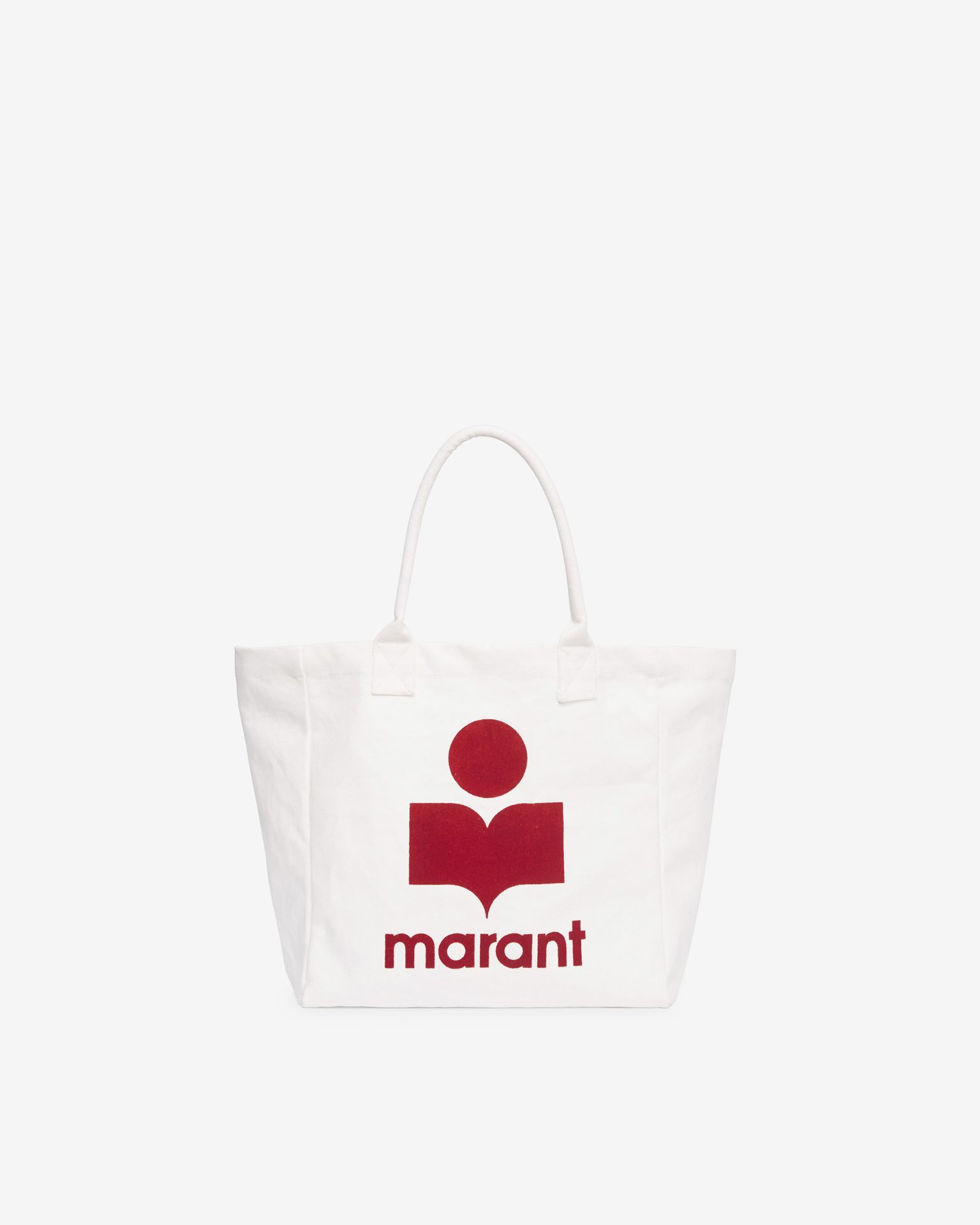 Isabel Marant, Yenky Tote Bag Con Logo - Donna - Bianco