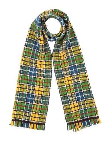 Shop Altea Man Scarf Yellow Size - Wool, Polyamide