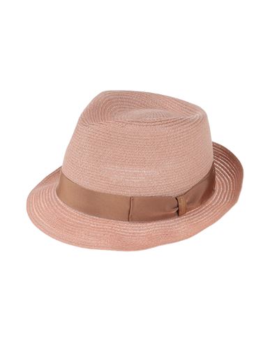 Borsalino Man Hat Pastel Pink Size 7 Hemp
