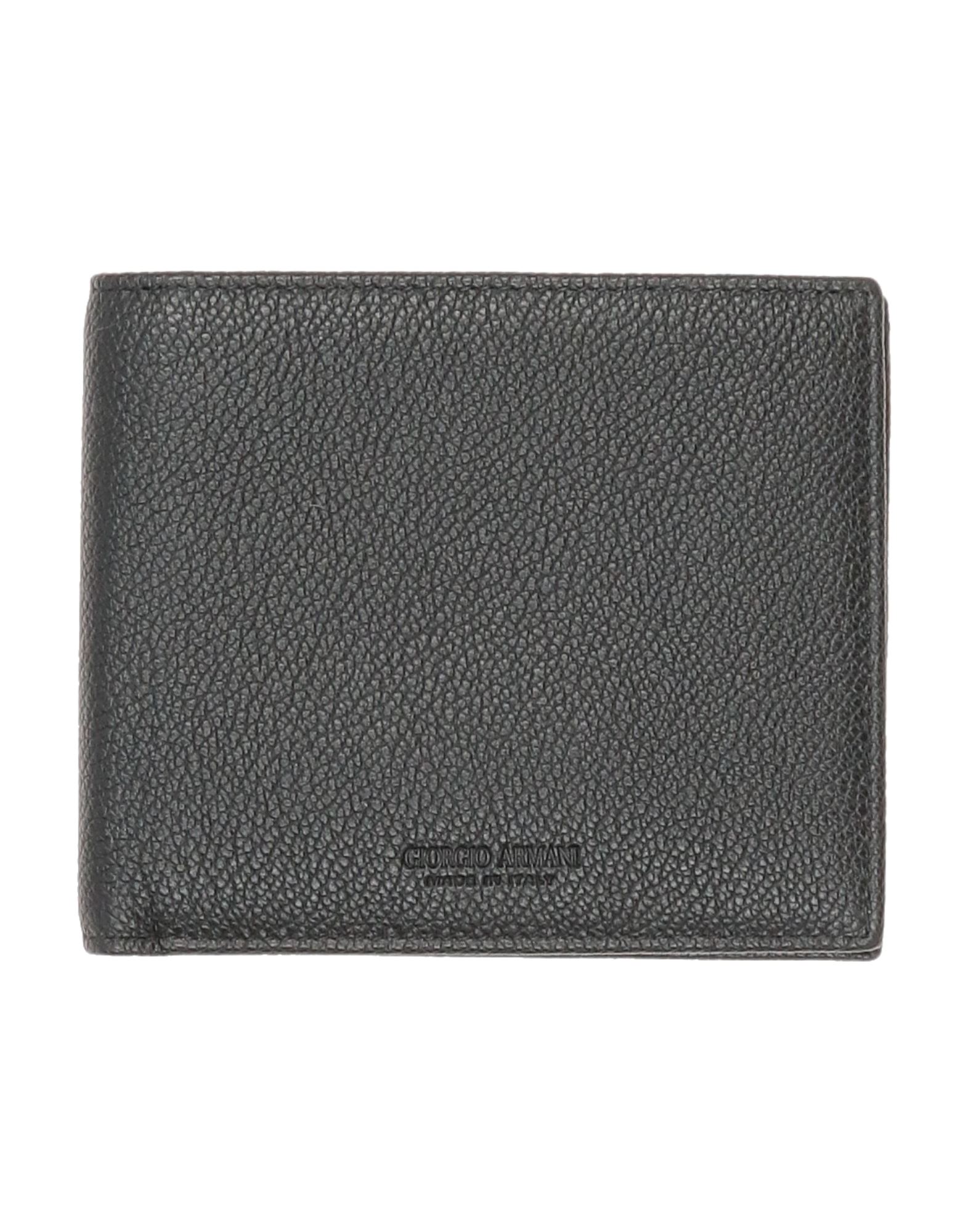 Giorgio Armani Wallets In Black