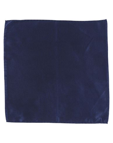 Giorgio Armani Man Scarf Navy Blue Size - Silk