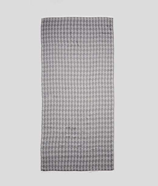 Man Kameo Scarf Black 50% Cotton - 50% Modal - Size: OneSize