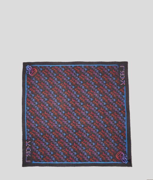 Woman K/arcade Scarf Multi 90% Modal - 10% Wool - Size: OneSize