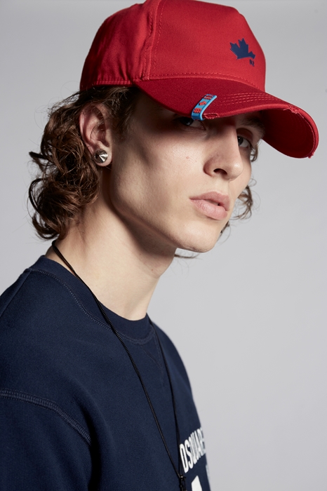 Dsquared2 Men Hat In Red