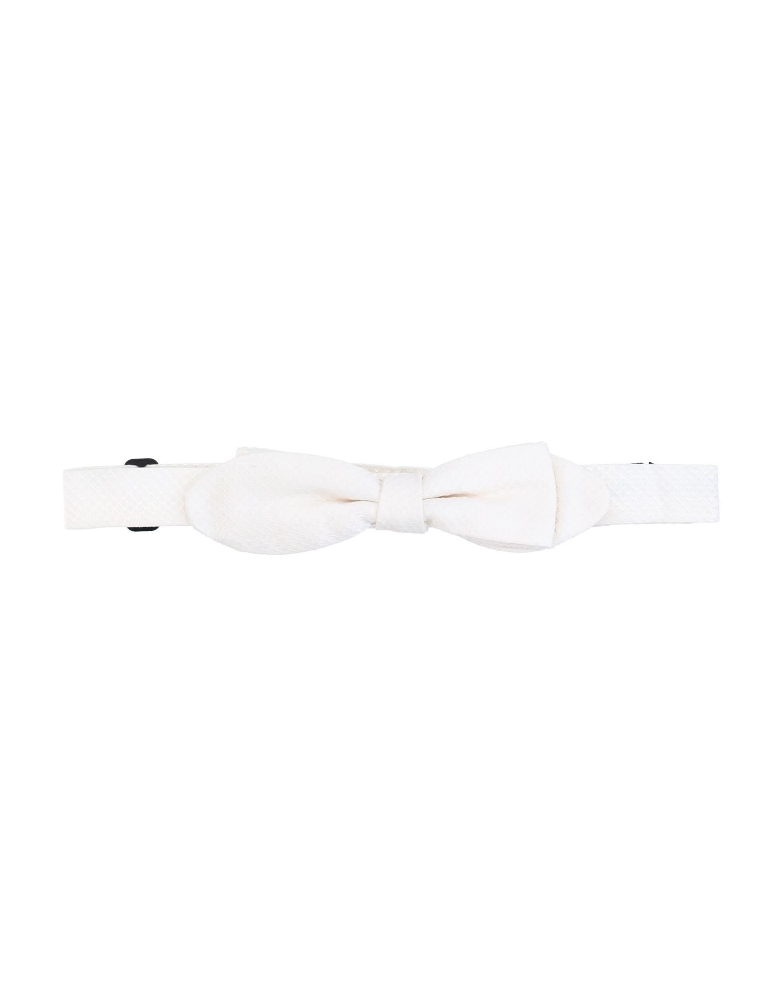 Dolce & Gabbana Man Ties & Bow Ties White Size - Silk
