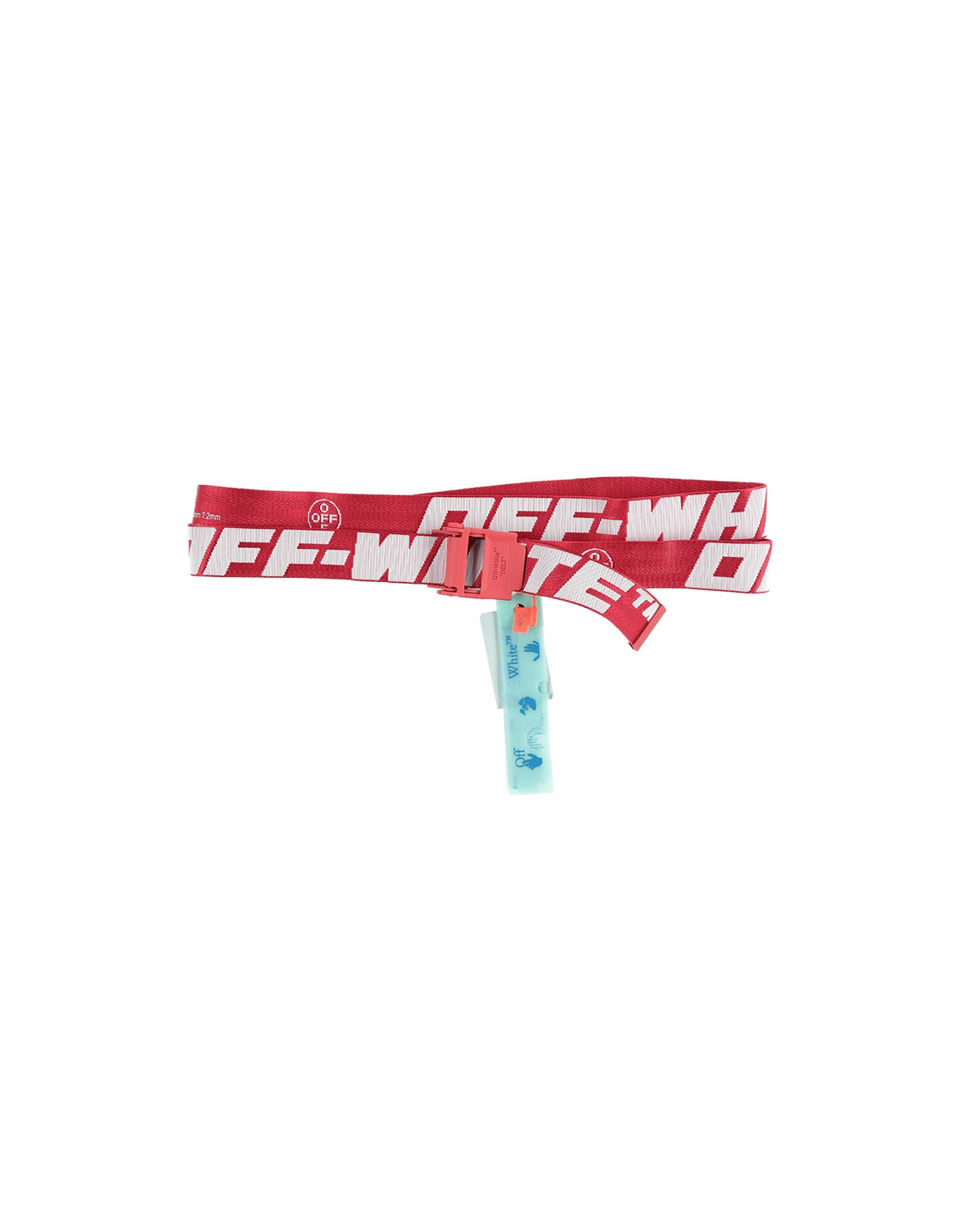 Off-white &trade; Belts In Red