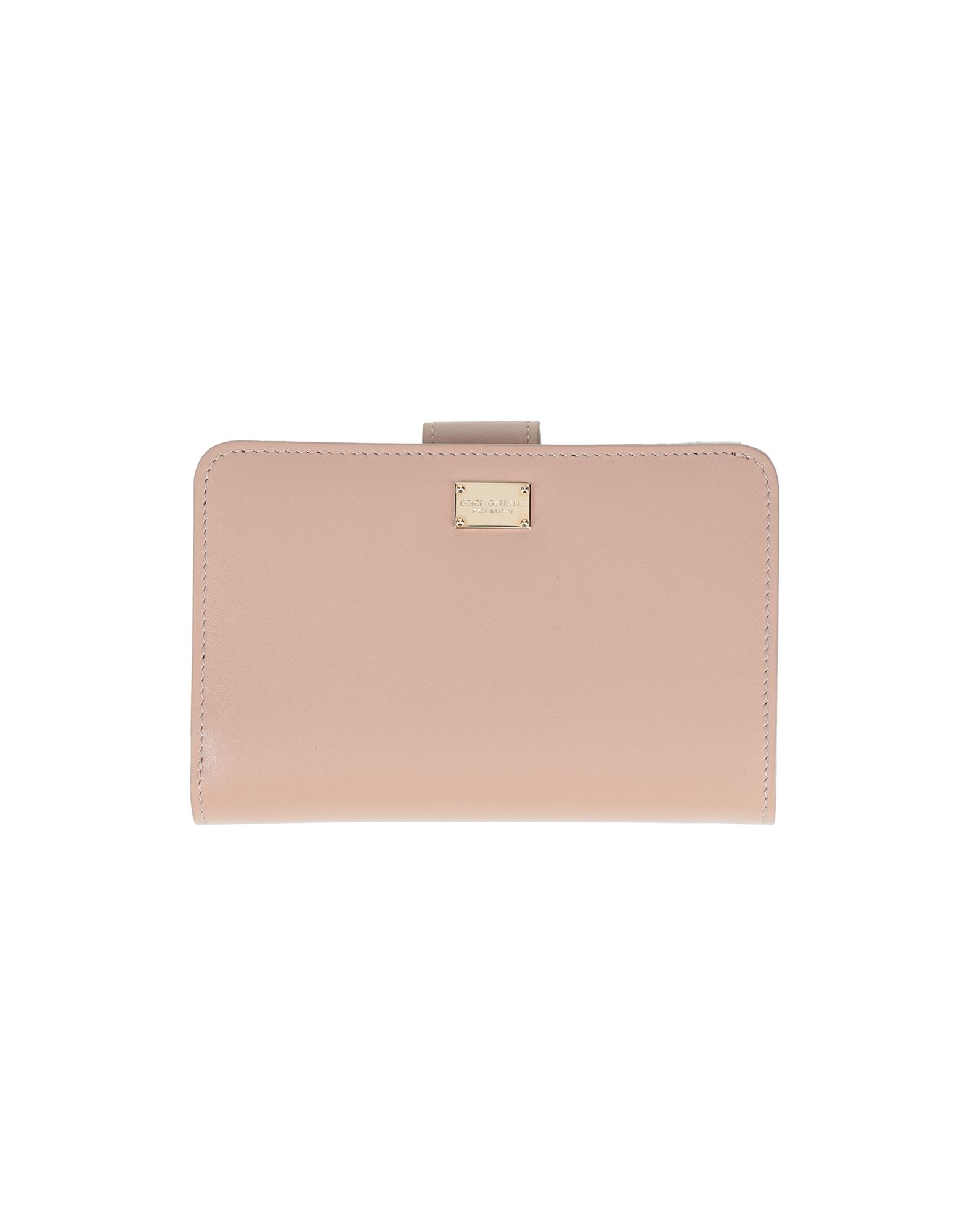 Dolce & Gabbana Wallets In Pale Pink