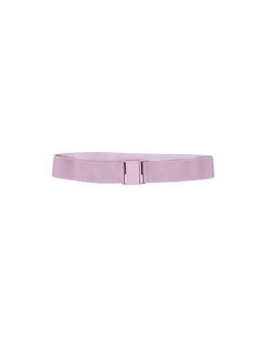 N°21 Woman Belt Lilac Size 6 Viscose, Polyester, Elastane In Purple