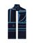 1 of 3 - Scarf Man N16C7 WOOL NYLON MIXED YARNS WITH GRAPHICS Front STONE ISLAND