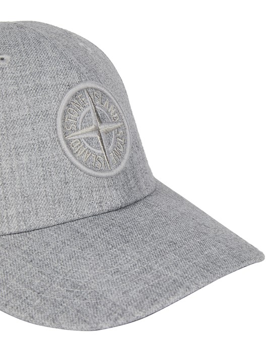 grey stone island cap