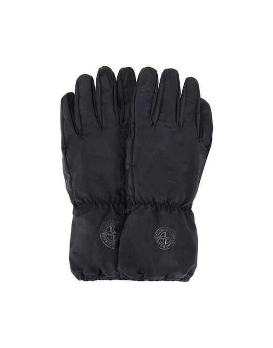 Gloves Man 92077 NYLON METAL Front STONE ISLAND