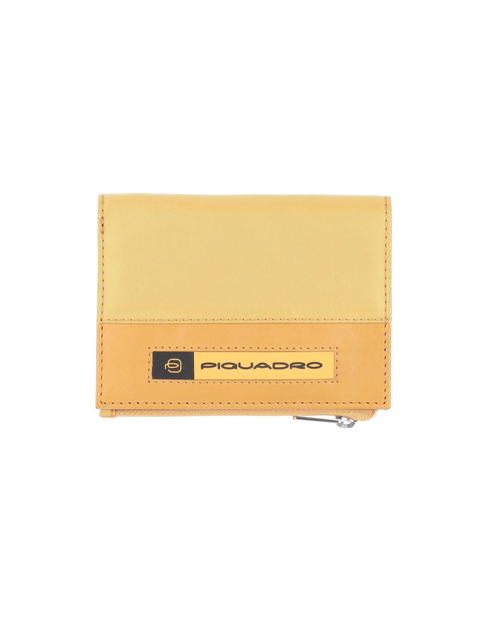Piquadro Wallets In Ocher
