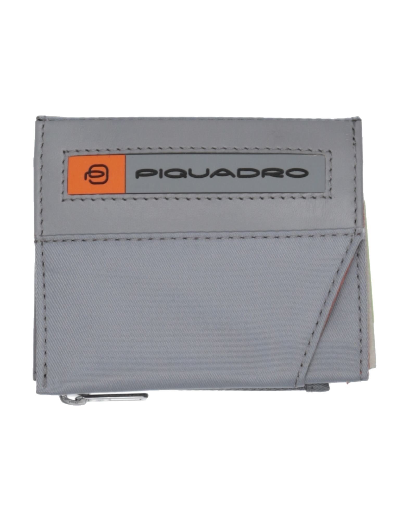 Piquadro Wallets In Grey