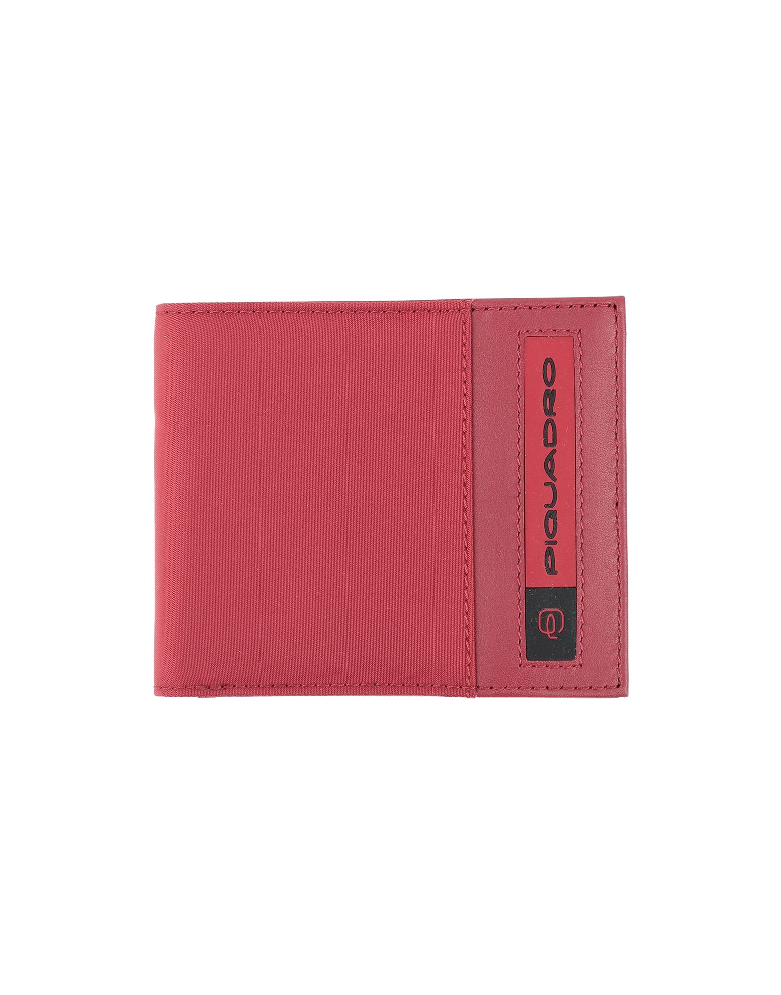 Piquadro Wallets In Brick Red