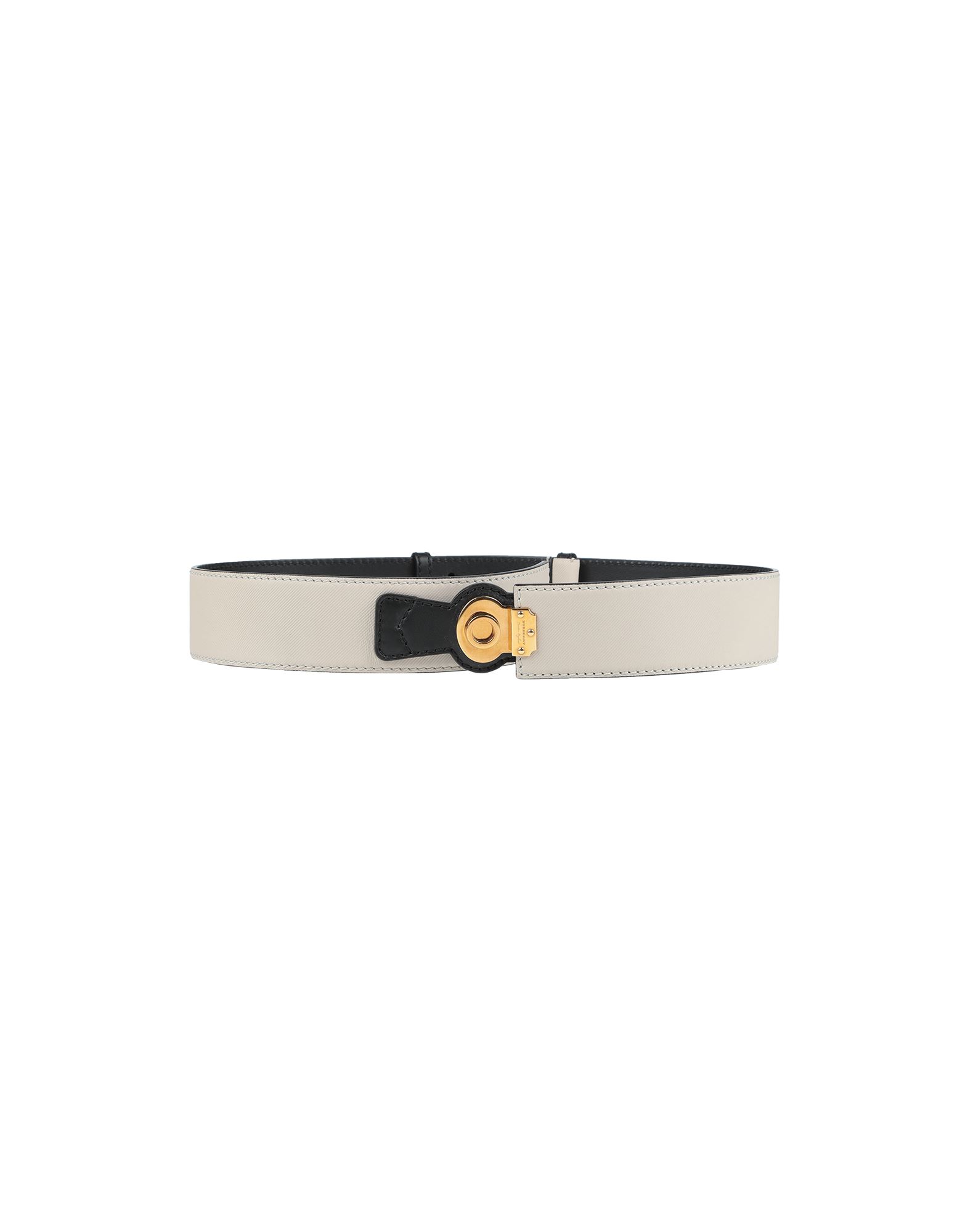 Burberry Belts In Ivory