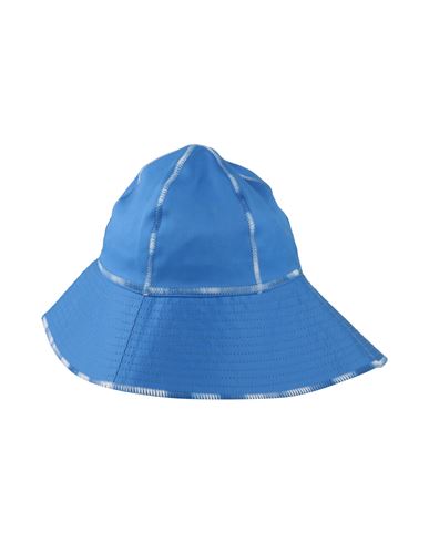 Shop Sportmax Woman Hat Azure Size M Cotton In Blue