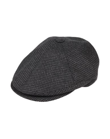 Borsalino Man Hat Lead Size 6 ¾ Wool, Cashmere In Grey