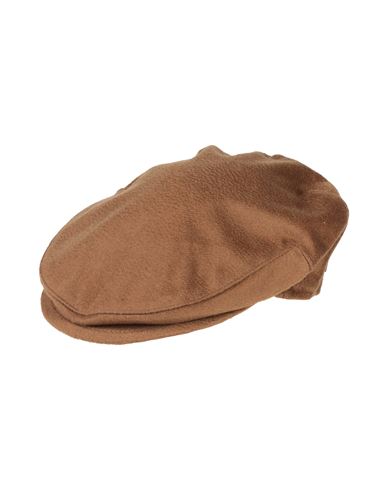 Borsalino Man Hat Brown Size 7 ⅛ Cashmere