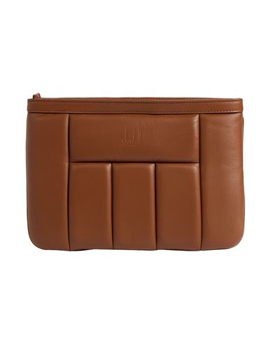 DUNHILL DUNHILL MAN HANDBAG BROWN SIZE - SOFT LEATHER