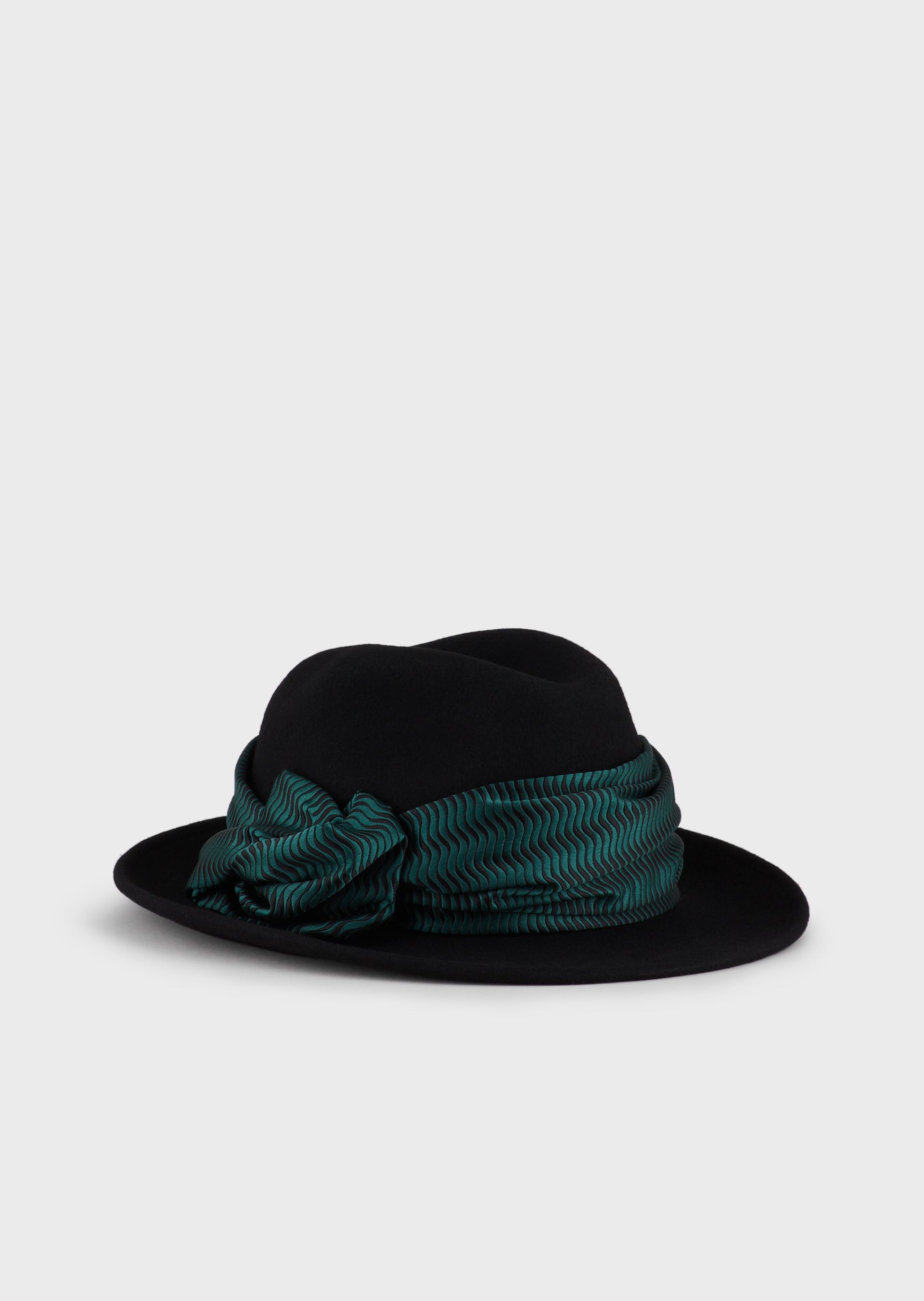 armani fedora hat