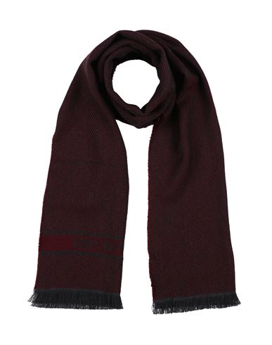 Emporio Armani Man Scarf Burgundy Size - Wool