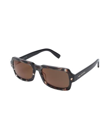 Солнечные очки DSQUARED2 темно-коричневого цвета