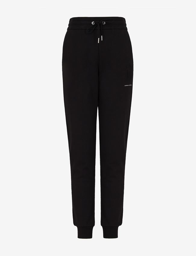 Armani Exchange Pantalone Da Jogging Nero Cotone