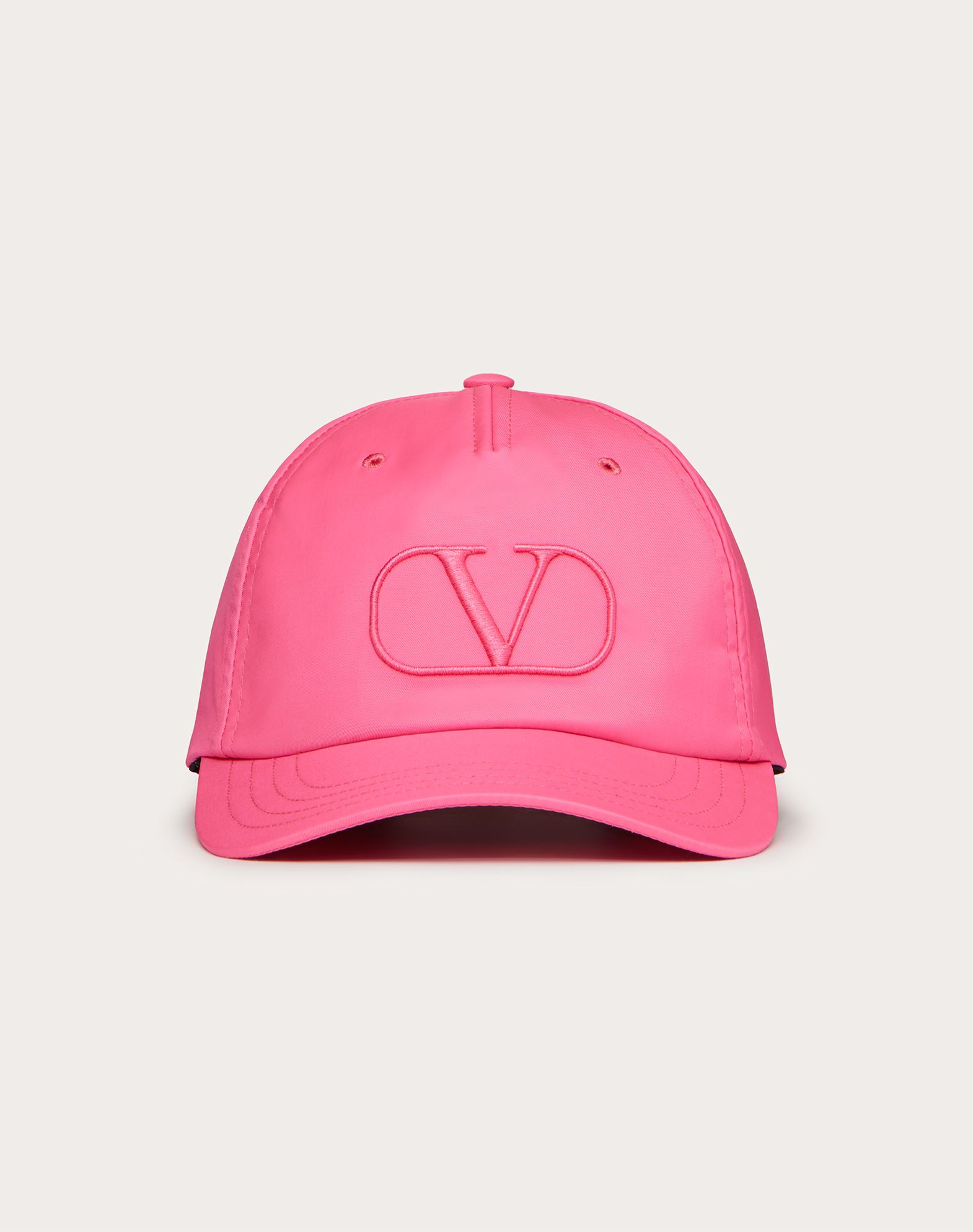 Valentino Garavani Uomo Vlogo Signature Baseball Cap In Pink | ModeSens