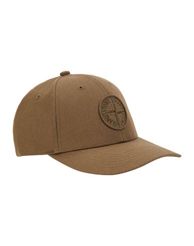 stone island cap khaki