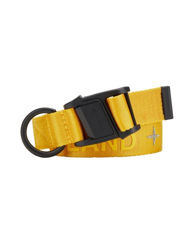 STONE ISLAND 94464 TAPE ACCESSORIES THICKENED LOGO Belt Man Yellow CAD 269