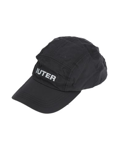 Iuter Man Hat Black Size ONESIZE Nylon