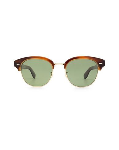 Shop Oliver Peoples Ov5436s Sunglasses Brown Size 52 Acetate
