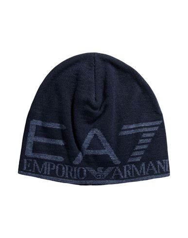 Ea7 Man Hat Steel Grey Size S Acrylic