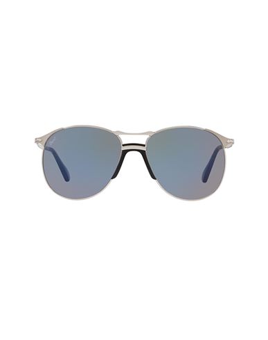 Po2649s Man Sunglasses Silver Size 55 Metal