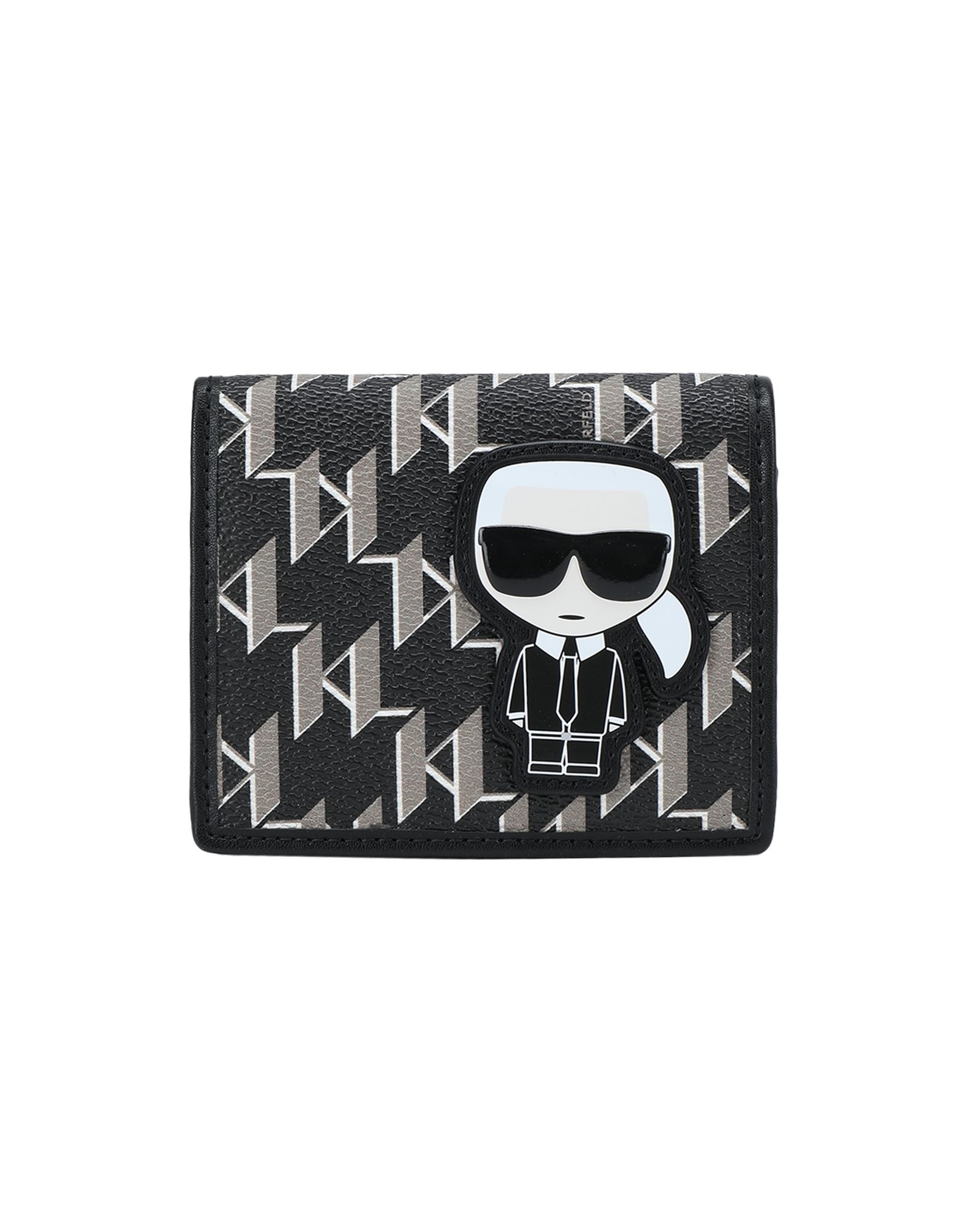 Karl Lagerfeld Wallets In Black | ModeSens