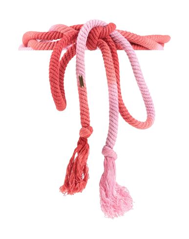 Isabel Marant Woman Belt Coral Size Onesize Cotton In Pink