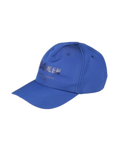 Alexander Mcqueen Man Hat Blue Size 7 ¼ Polyester