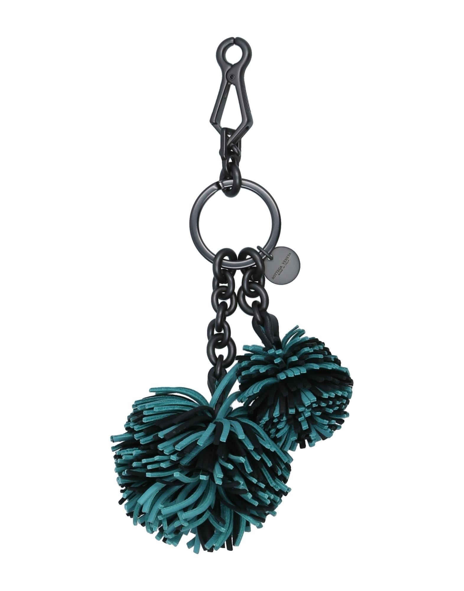 Bottega Veneta Key Rings In Turquoise