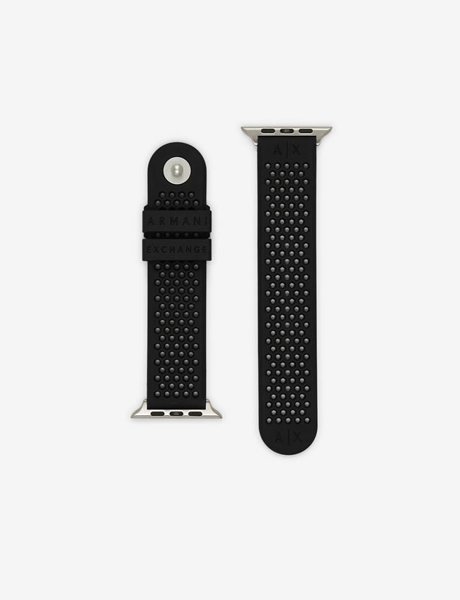 Armani Exchange Orologio Ibrido Nero Plastica, Acciaio Inox