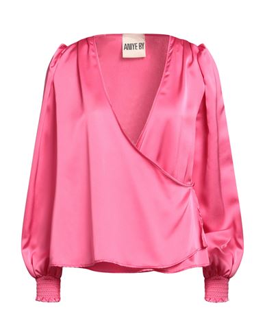 Aniye By Woman Shirt Fuchsia Size 6 Polyester In Pink