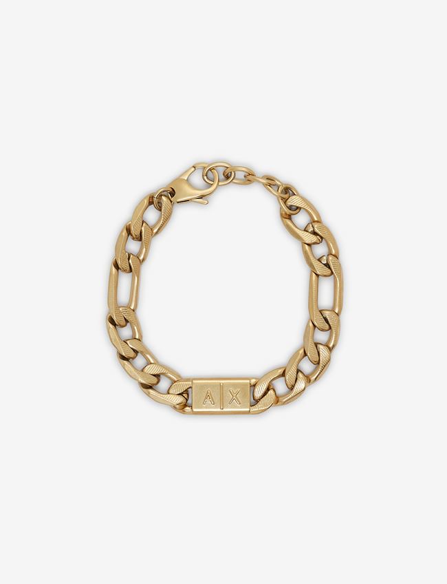 Armani Exchange Bracelets Oro Acciaio Inox